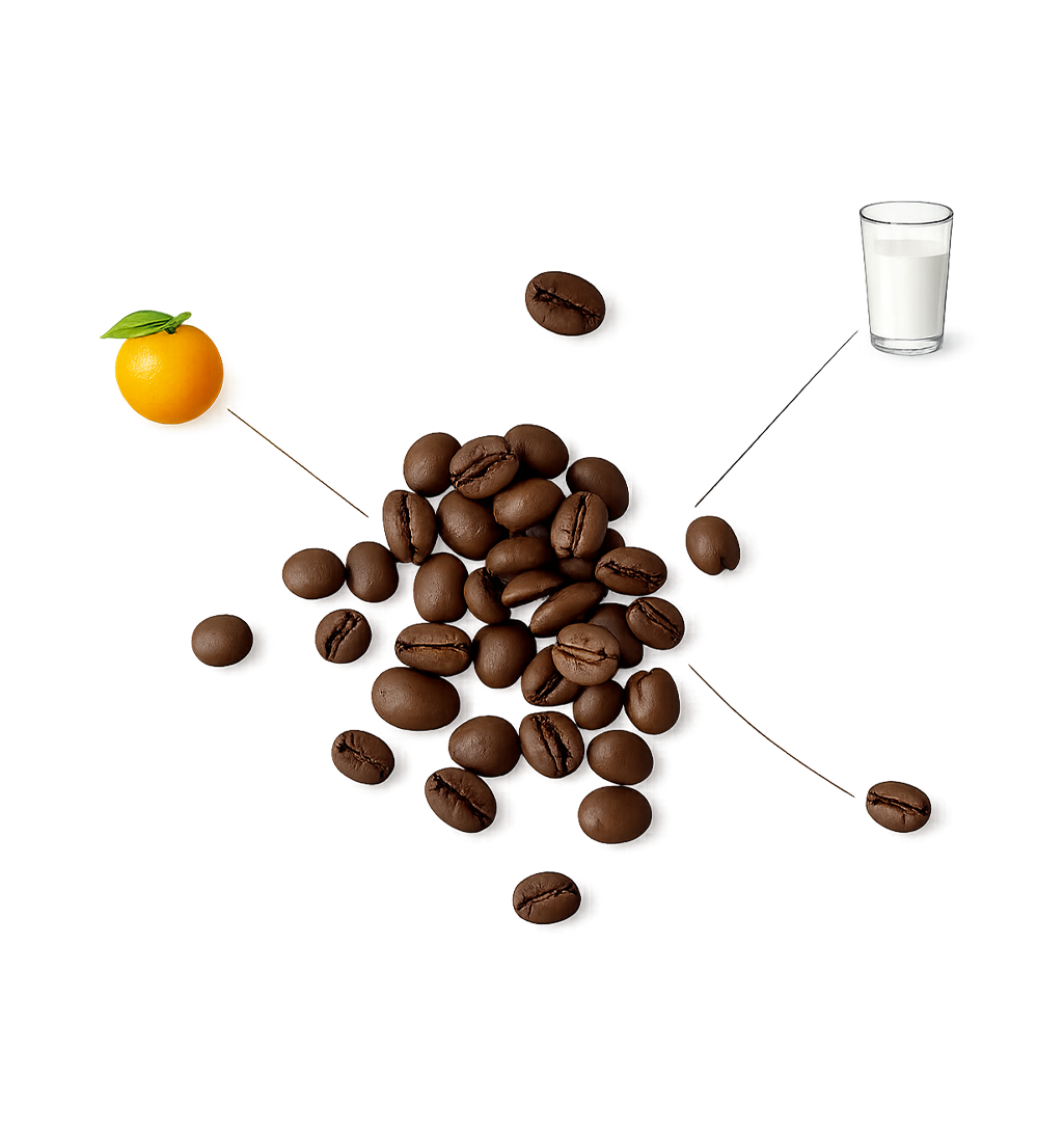 French coffee - Orangina